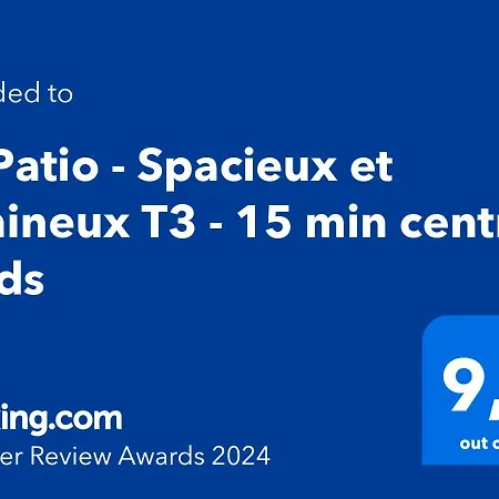 Le Patio - Spacieux T3 Avec Climatisation Et Jardin Privatif Apartment Bergerac