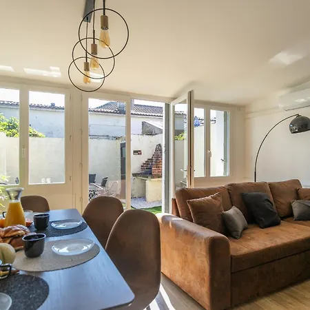 Le Patio - Spacieux T3 Avec Climatisation Et Jardin Privatif 公寓 贝尔热拉克